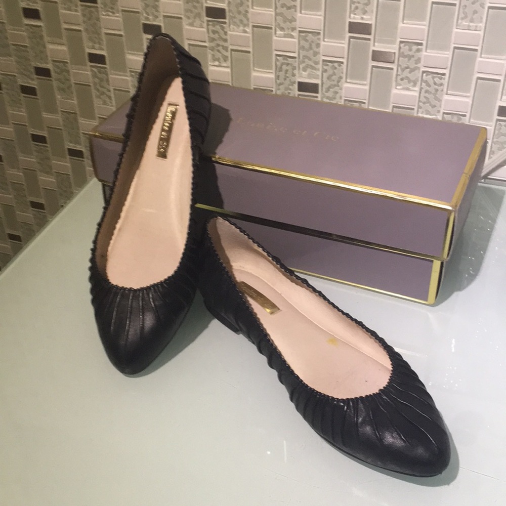 Louise et Cie “Ashlin” Flats, black